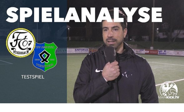 Spielanalyse | FC 07 Bensheim - TSV Amicitia Viernheim (Testspiel)