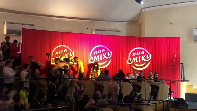 Ветераны космических войск (ВКВ). Фестиваль Лига смеха 2020. Открытие