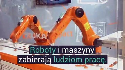 Roboty i maszyny zabierają ludziom pracę.