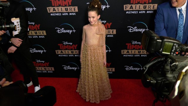 Chloe Coleman Timmy Failure: Mistakes Were Made Premiere Red Carpet