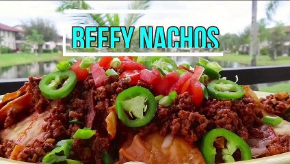 NACHOS WITH GROUND BEEF RECIPE