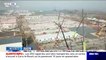 Les images de l’évolution de la construction de l'hôpital à Wuhan, en Chine