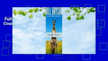 Full version  In a Sunburned Country  For Free