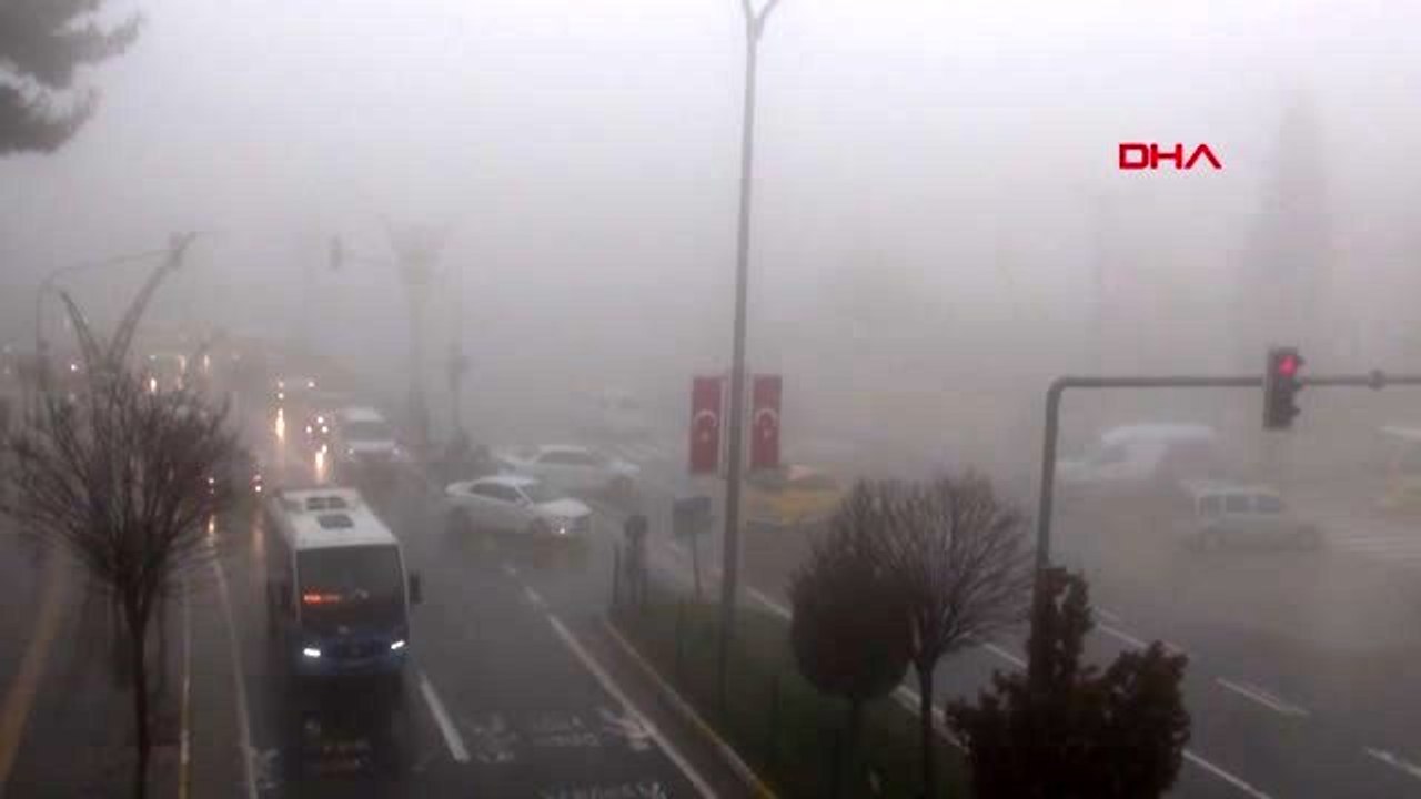 Mardin'de yağış zincirleme kaza getirdi