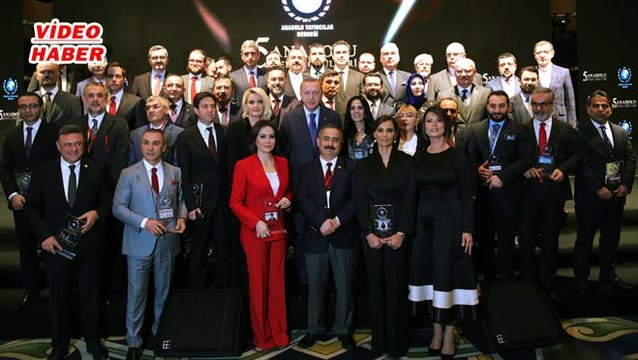 (31 Ocak 2020) 5.ANADOLU MEDYA ÖDÜLLERİ VERİLDİ ANADOLU HABER’E REİS’TEN ÖDÜL