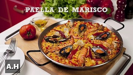 Paella de mariscos
