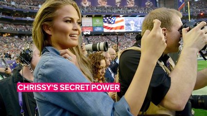 Chrissy Teigen is a Super Bowl psychic