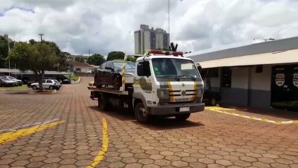 Honda Civic furtado no Bairro Neva é localizado em estrada rural