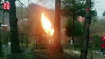 Ordu'da doğal gaz ana hattında patlama