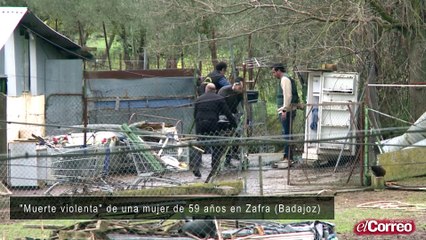 "Muerte violenta" de una mujer de 59 años en Zafra (Badajoz)