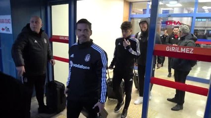 Spor beşiktaş, trabzon'a geldi