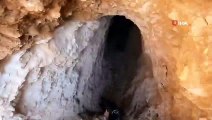 Tel Abyad’da PKK/YPG’li teröristlere ait tünel ve mevziler böyle imha edildi