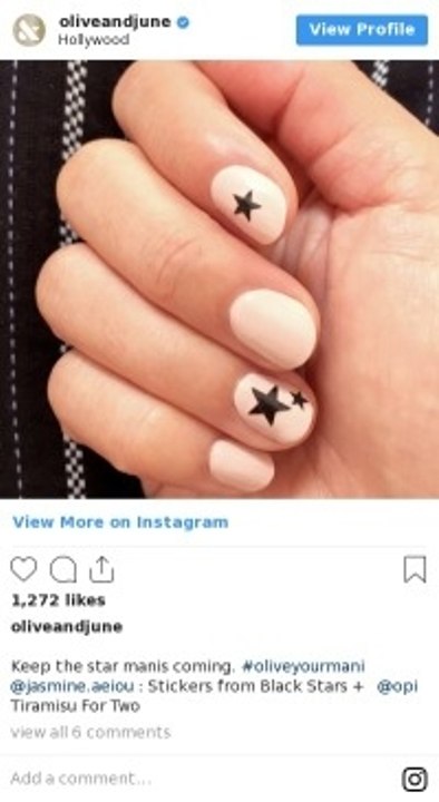 Neuste Nageltrends: Sternchen