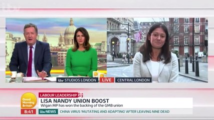 Télécharger la video: Lisa Nandy puts Piers Morgan in his place over Meghan Markle comments