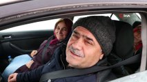 Sivas-Malatya karayolu kar ve tipi nedeniyle ulaşıma kapandı