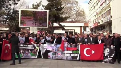 Trump'ın sözde barış planı protesto edildi