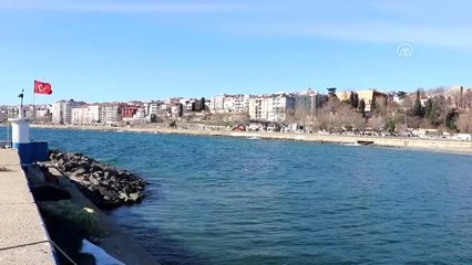 Marmara Denizi'nde lodos ulaşıma engel oluyor