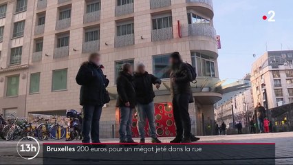 Bruxelles : 200 euros pour un mégot jeté dans la rue