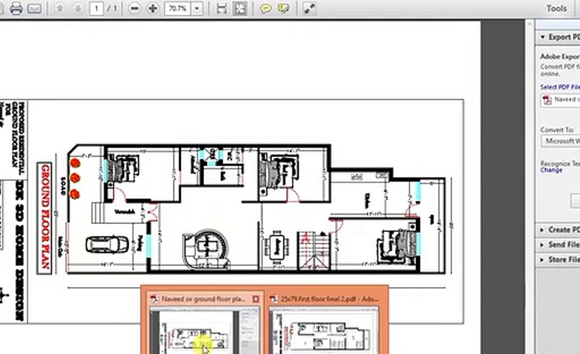 25 ft front BEST HOME PLAN AND FRONT ELEVATION