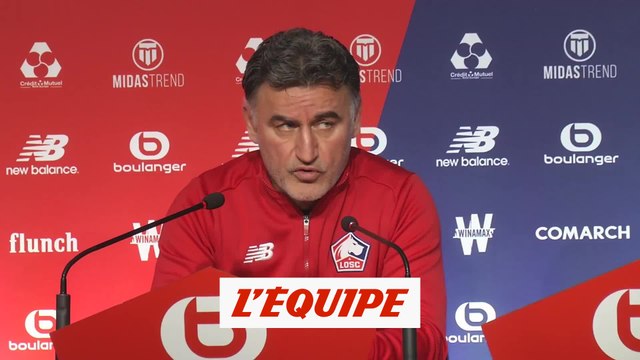 Galtier «On ne peut pas être intermittents» - Foot - L1 - LOSC