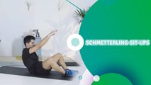 Schmetterling-Sit-ups - Du Bist Fit