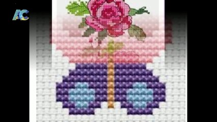 Criss cross stitches pattern