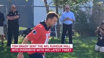 'Brady's retiring!' - NFL stars react to cryptic tweet
