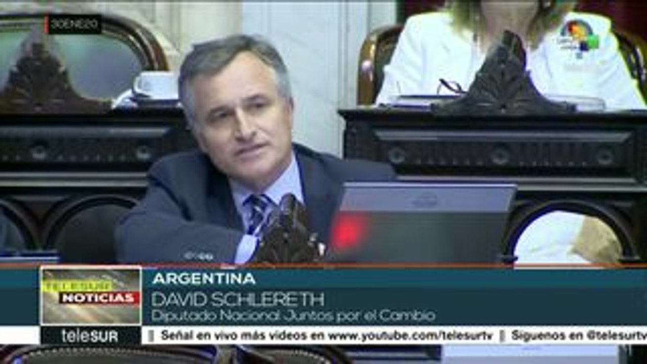 teleSUR Noticias: Arg: Dip. aprueban refinanciamiento de deuda externa