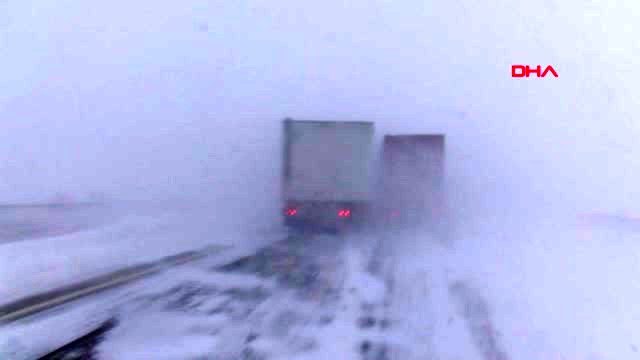 Sivas tipi nedeniyle sivas-malatya karayolu ulaşıma kapandı-5