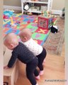 Cute Twins Baby Fighting Over - Funniest Twins Baby Video