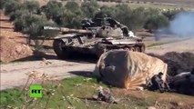 El Ejército Árabe Sirio sigue avanzando hacia ciudad estratégica de Maárat an-Numán en la provincia de Idlid