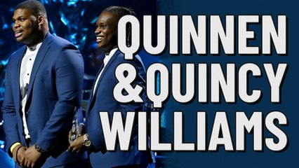 Quinnen & Quincy Williams at Super Bowl LIV