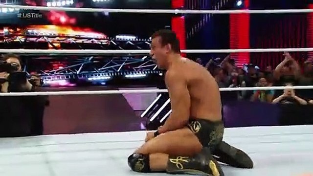John Cena VS Alberto Del Rio United States Championship Match Raw December 28, 2015