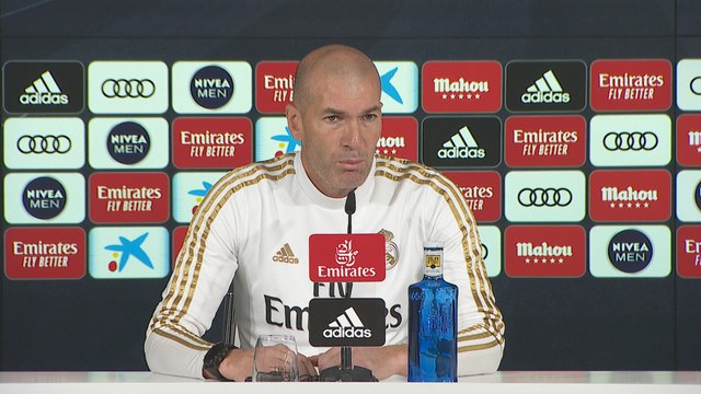Zidane: Ni miramos el partido de pretemporada ni el de Supercopa