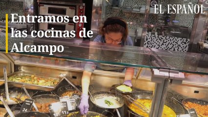 Entramos en las cocinas de Alcampo