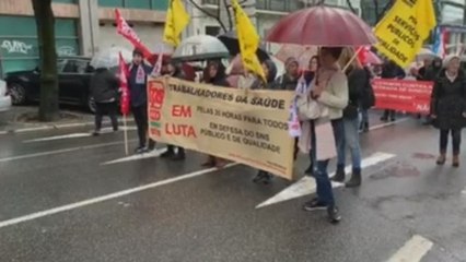 Los funcionarios portugueses echan un pulso a Costa con una huelga general