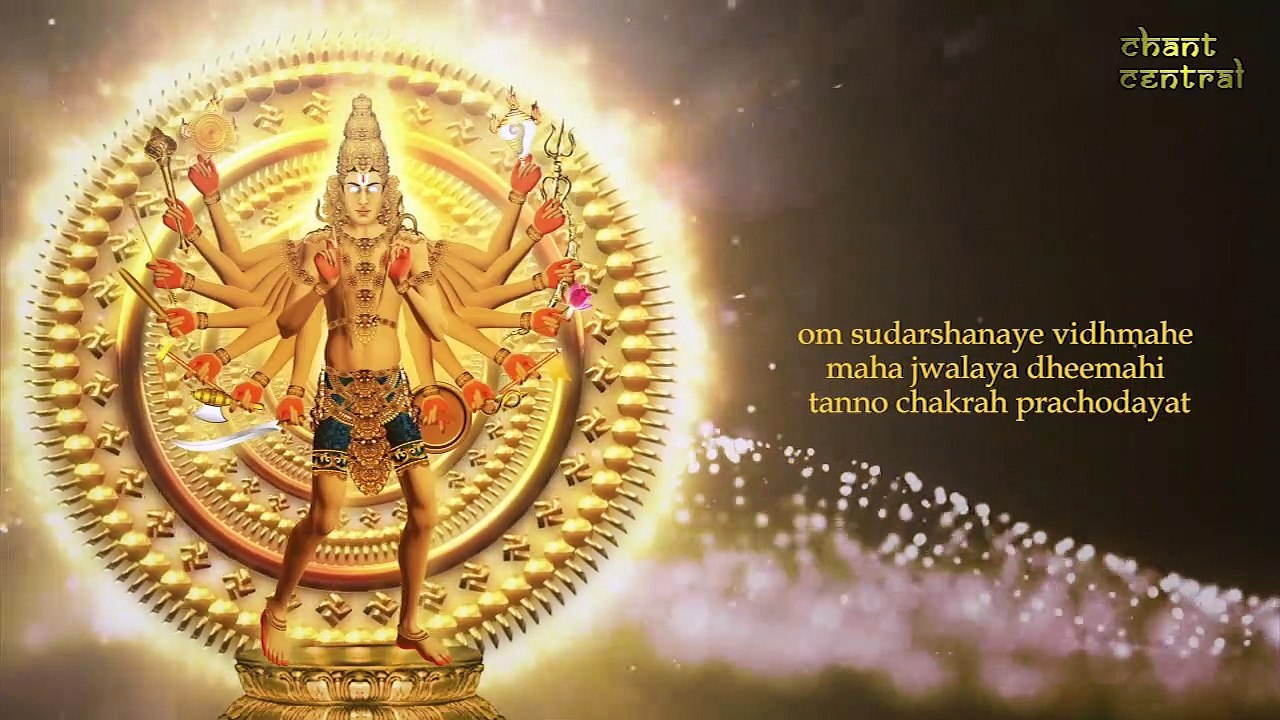 Sudarshana Gayatri Mantra | Gayatri Mantra of the Sudarshan Chakra | 108 Times