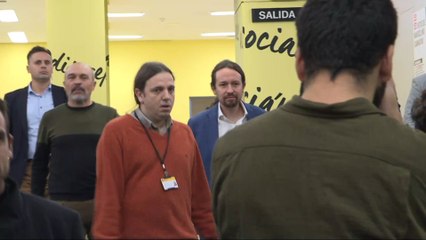 Pablo Iglesias acude al homenaje a Marcos Ana