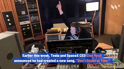 Elon Musk Drops EDM Song 'Don't Doubt ur Vibe'