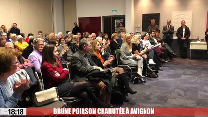 Brune Poirson chahutée à Avignon