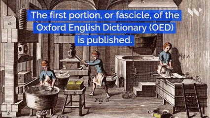 This Day in History: Oxford Dictionary Debuts (Saturday, February 1st)