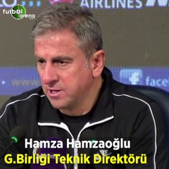 Hamza Hamzaoğlu: "Önceki hafta Fenerbahçe'ye yenilen takım bizi yenmek zorunda hissetti ve kazandılar"