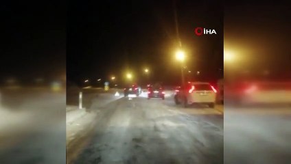 Gürün’de karda mahsur kalan 200 kişi ilçede misafir ediliyor