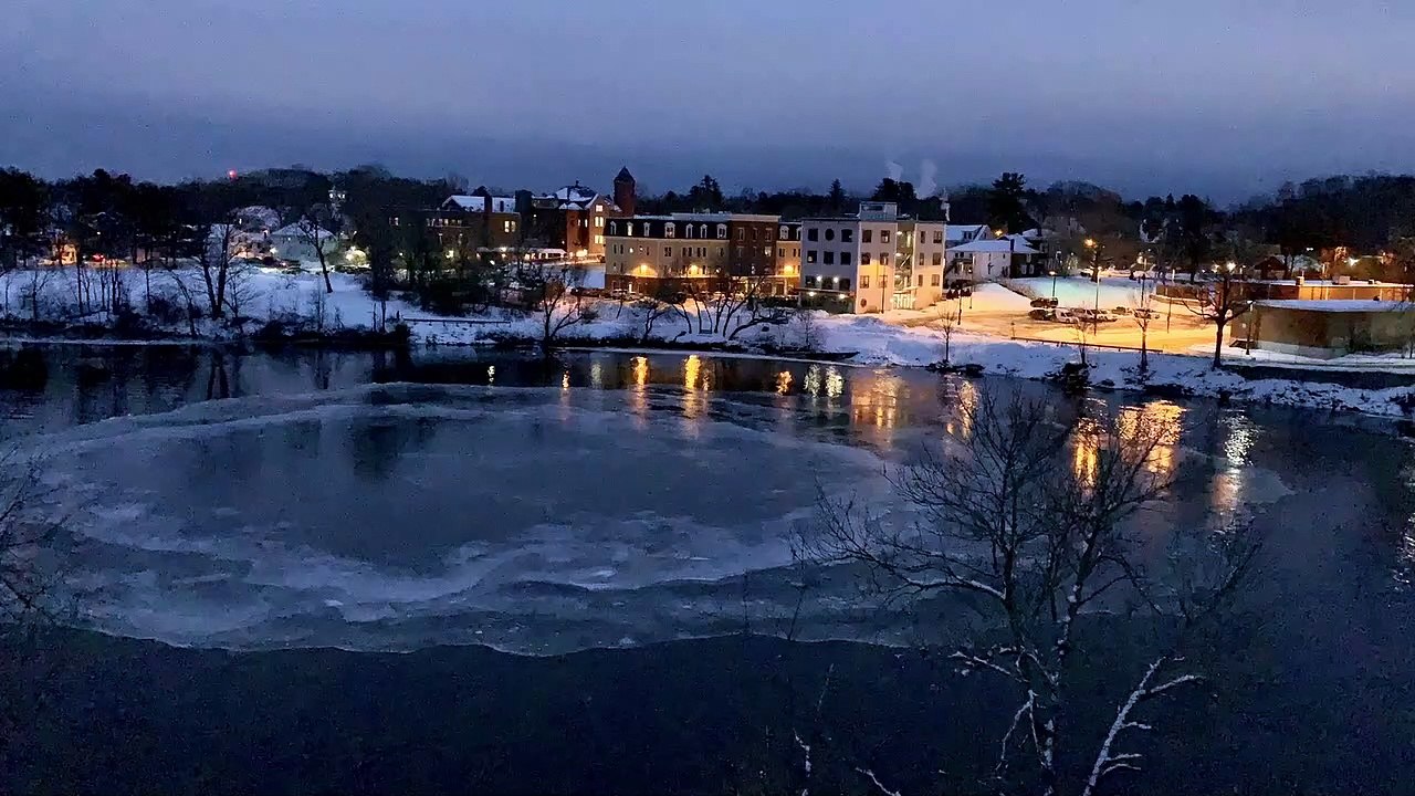 Ice Disk Time Lapse Video