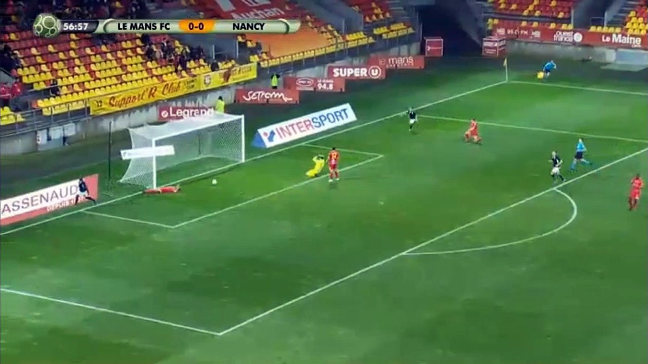 Le Mans 0 - 1 Nancy Saliou Ciss  Goal 31.01.2020 FRANCE Ligue 2