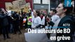 Festival de BD d'Angoulême : des auteurs en grève contre la précarité