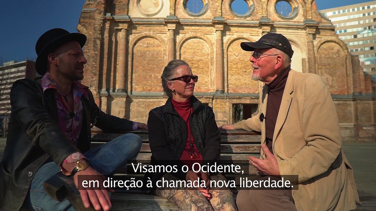 A queda do muro de Berlim