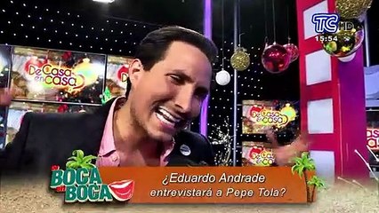 ¿Eduardo Andrade entrevistará a Pepe Tola?