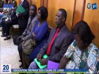 RTG/Education - Les cours reprennent le 3 février sur toute l’étendue du territoire national