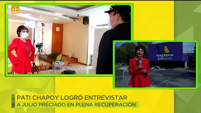 ¡Pati Chapoy logró entrevistar a Julio Preciado en su proceso de recuperación! | Ventaneando